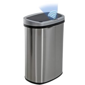 Kitchen Trash Can with Lid