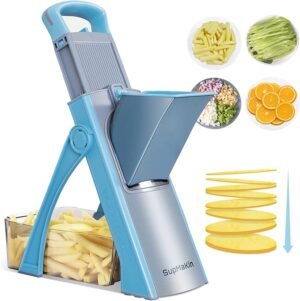Safe Mandoline Slicer Plus, Adjustable Potato Slicer